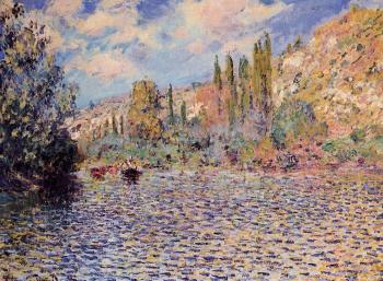 Claude Oscar Monet : The Seine at Vetheuil II